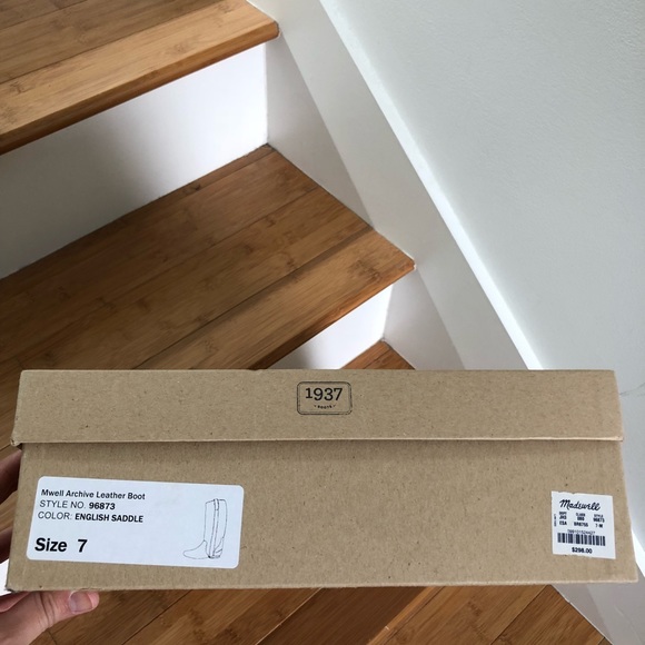 Madewell Archive Leather Boots, Sz7, Made in Italy - Picture 2 of 8